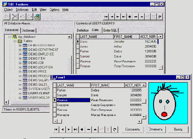 Компонент TDatabase